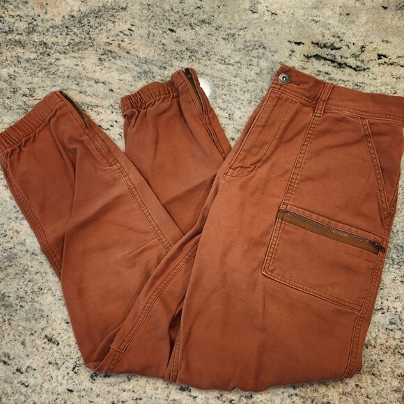 REI Trailsmith Jogger Pants - Rust Size 12 - Picture 2 of 4